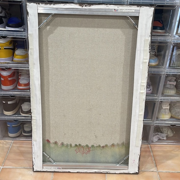 Ron English “Fertility Goddess” oil on canvas aluminum stretcher Pop Surrealism - Picture 3 of 5